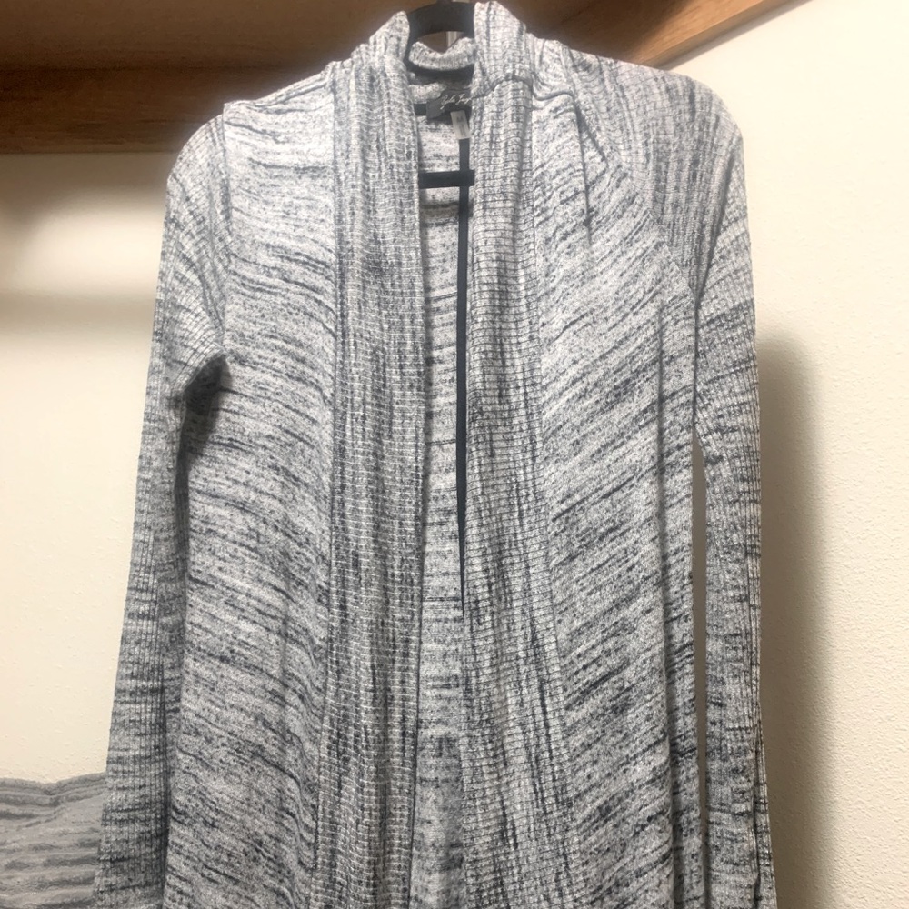 Long Grey Cardigan - Great coverage! - Picture 2 of 4